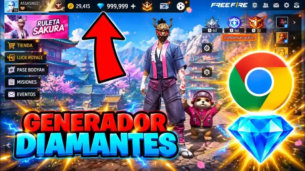 Códigos de Free Fire: Cómo canjearlos para conseguir diamantes gratis
